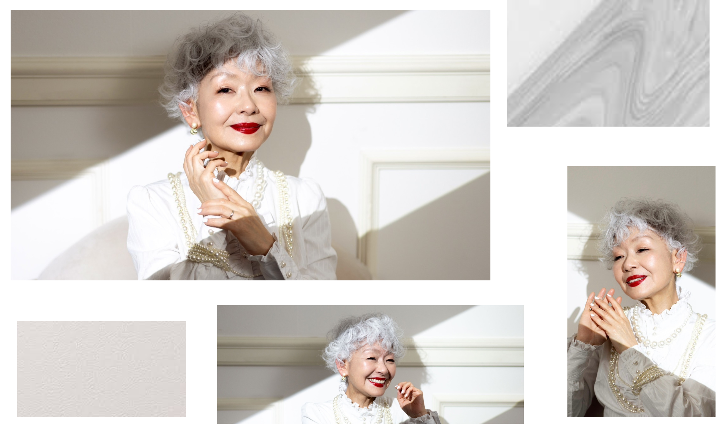メイクを実施した女性の写真